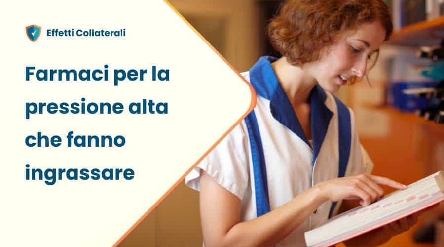 Farmaci per la pressione alta che fanno ingrassare