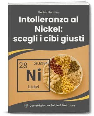 Ebook intolleranza al Nichel, scegliere gli alimenti