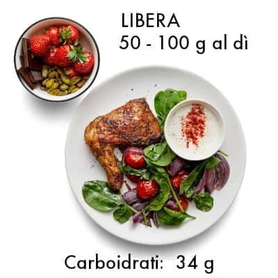 Dieta low carb: 3 benefici metabolici 7 Dieta Low carb esempio con 34 g di carboidrati in un pasto